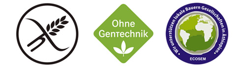 Glutenfrei genfrei fairer Handel